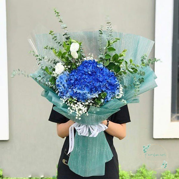 Hoa màu xanh dương - HXD14
