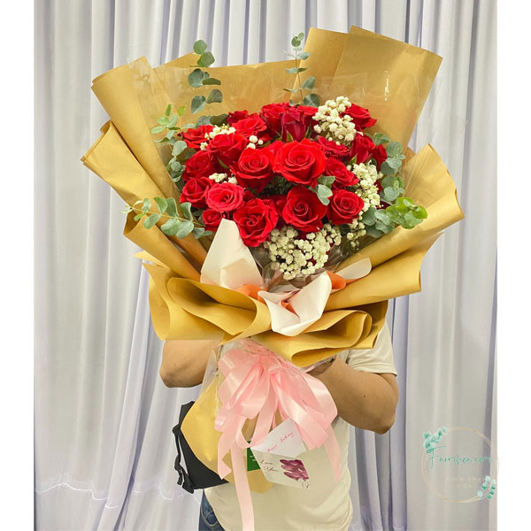 Hoa hồng đỏ - HHD54