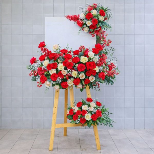Kệ Hoa Chúc Mừng Khai Trương Đẹp – Phát Tài & May Mắn