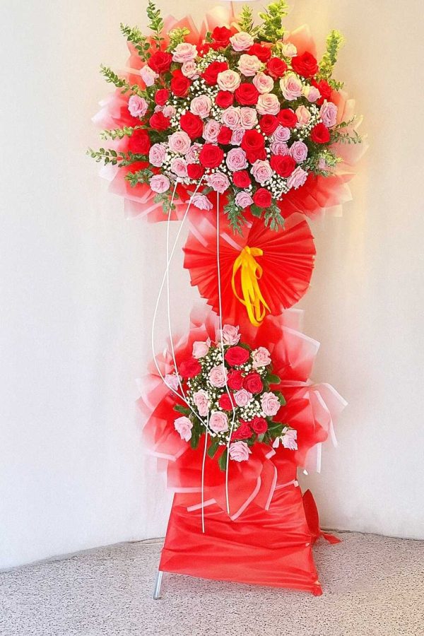 Kệ Hoa Chúc Mừng Đẹp – Tạo Điểm Nhấn