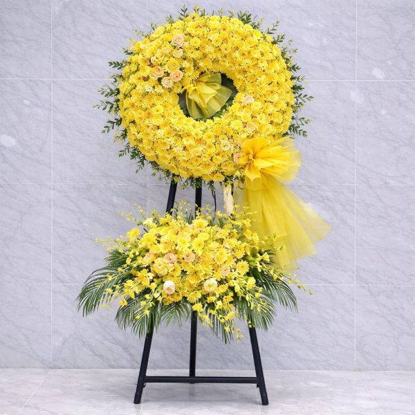 Kệ Hoa Chia Buồn Hoa Đám Tang Hiện Đại
