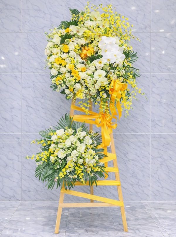 Kệ Hoa Đám Tang Đẹp Cao Cấp