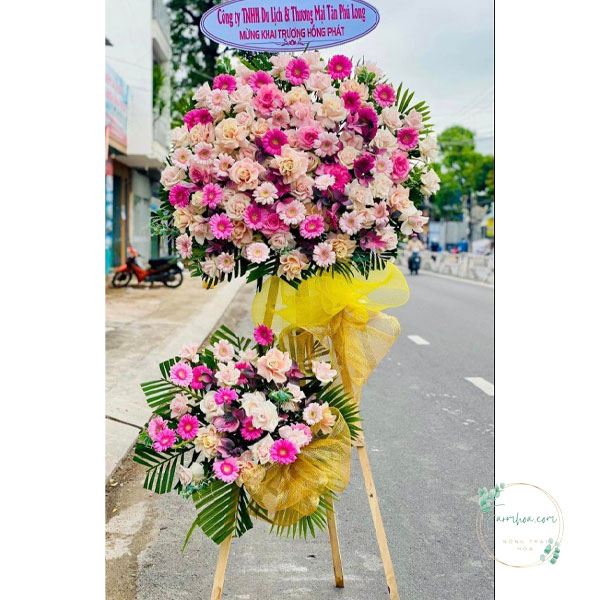 Kệ Hoa Chúc Mừng Khai Trương – Đẹp & Hài Hòa