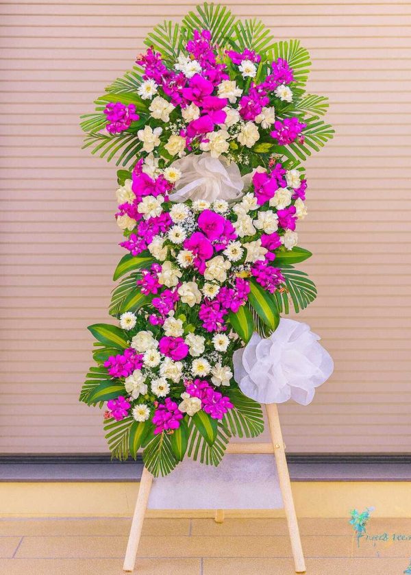 Kệ Hoa Chia Buồn Hoa Viếng Đám Tang Đẹp