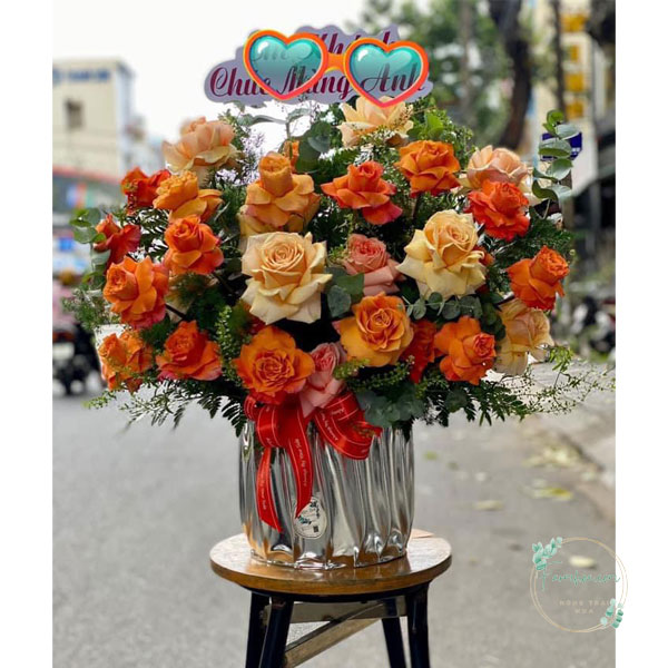 Hoa màu cam – HMC41