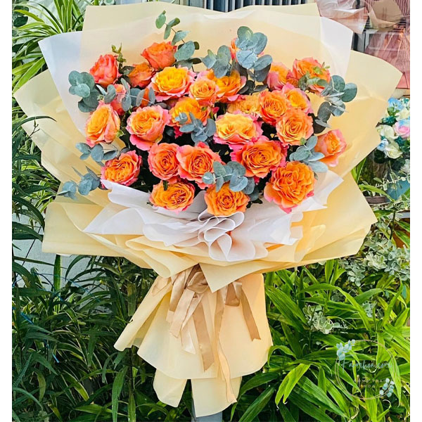 Hoa màu cam - HMC14