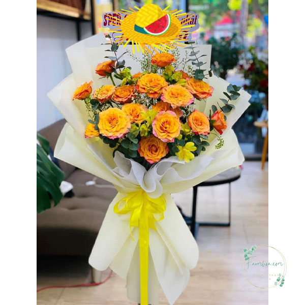 Hoa màu cam – HMC42