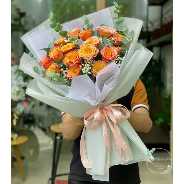 Hoa màu cam – HMC43