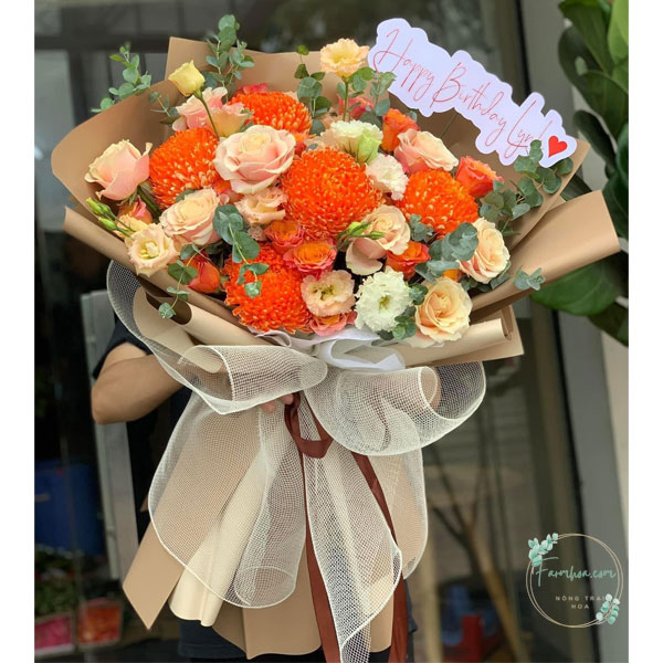 Hoa màu cam – HMC20