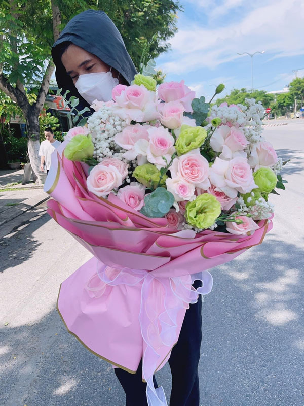 Hoa màu hồng – HMH45