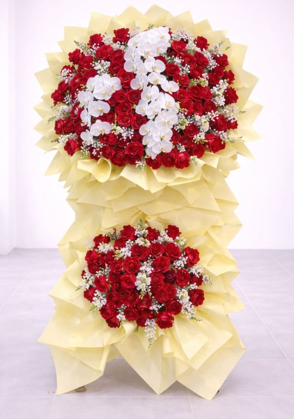 Kệ Hoa Chúc Mừng HCM43